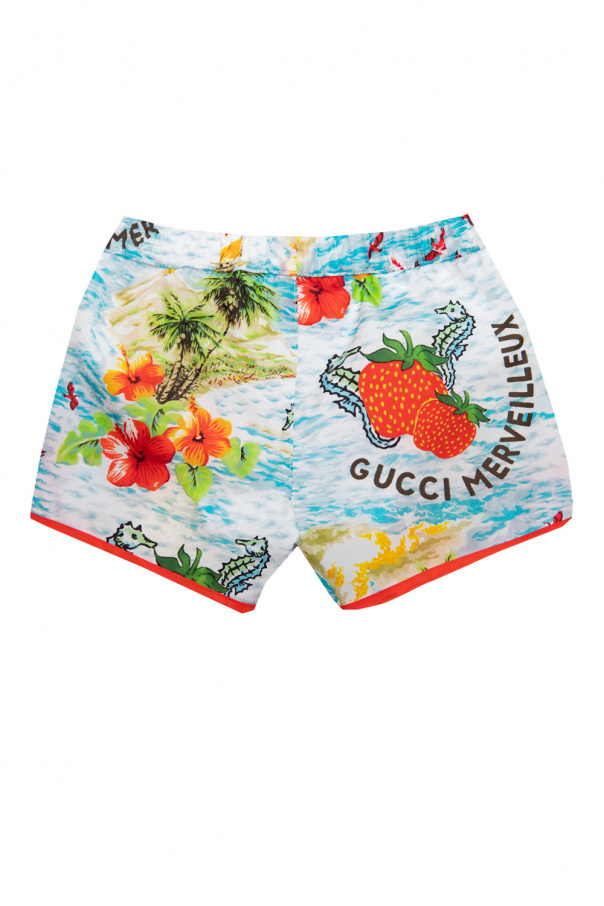 Gucci swim hot sale trunks kids